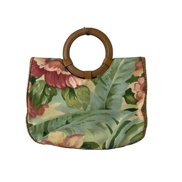 Fossil Floral Cottage Core Top Handle Purse - Picture 1 of 10